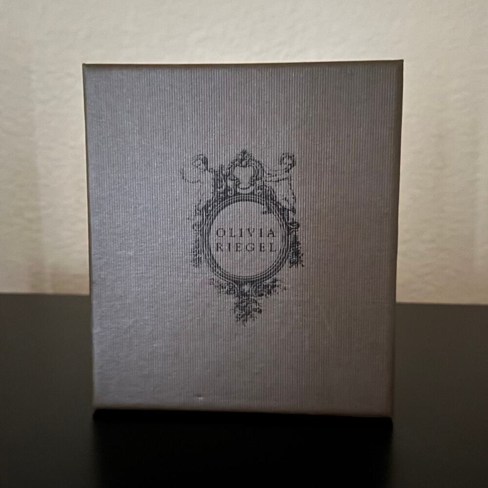 Olivia Riegel Tiara Swarovski Crystal 2x3 Photo Frame, with Original Box Rare - Picture 7 of 8